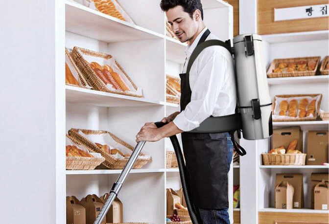 亿力肩背式吸尘器YL6237应用场景